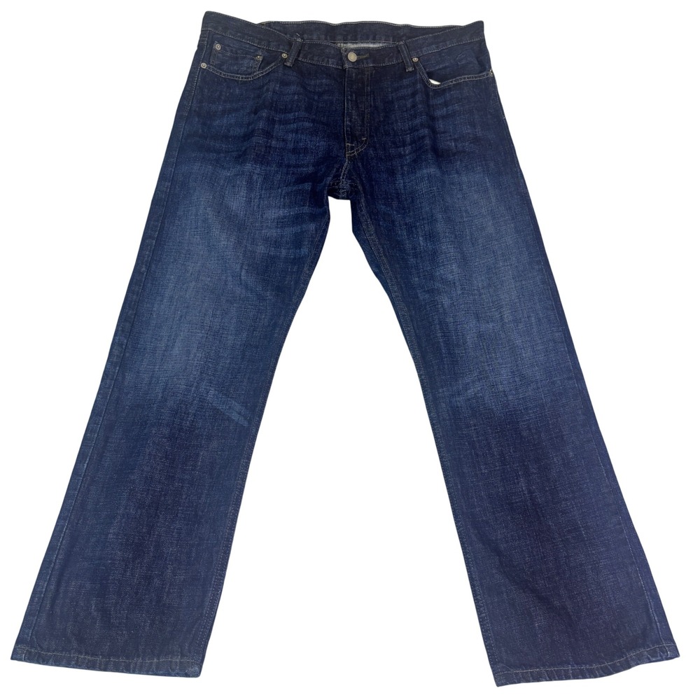 Levis 514 Straight Fit Jeans Mens 40x32 Dark Wash Indigo Denim Pants
